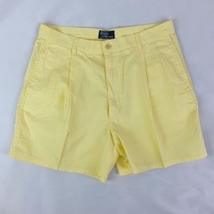 Vintage Polo Ralph Lauren  Size 33 Yellow Shorts